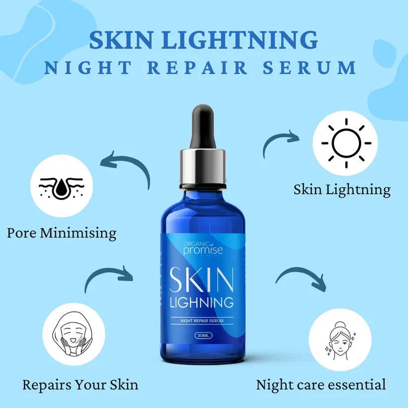 SKIN LIGHTENING NIGHT REPAIR SERUM